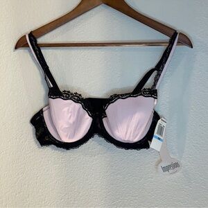 Impressions lace/silk bra